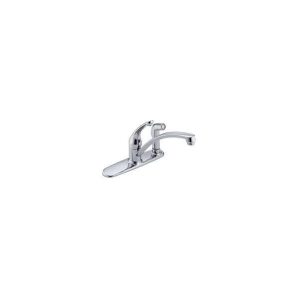 Delta COLLINS 340DST Kitchen Faucet with"tegral Spray, 1Faucet Handle